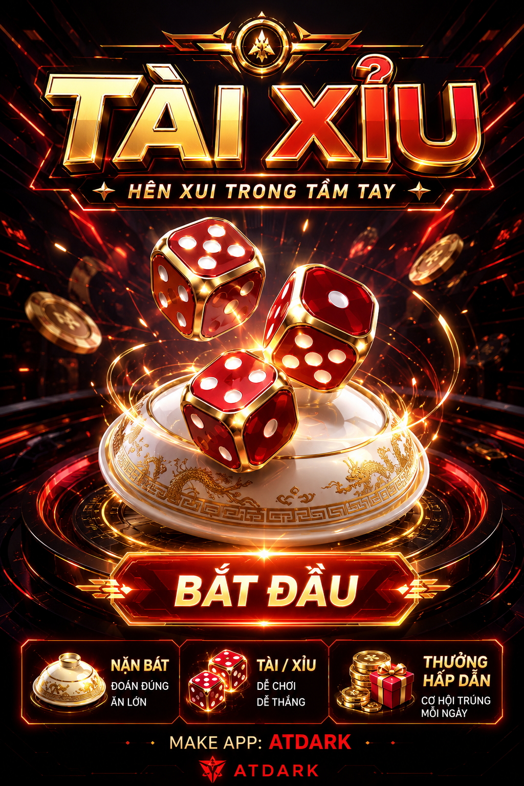Game Tài Xỉu của ATDARK